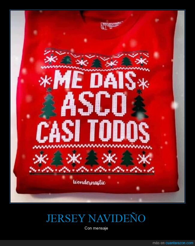 jersey,navidad,asco