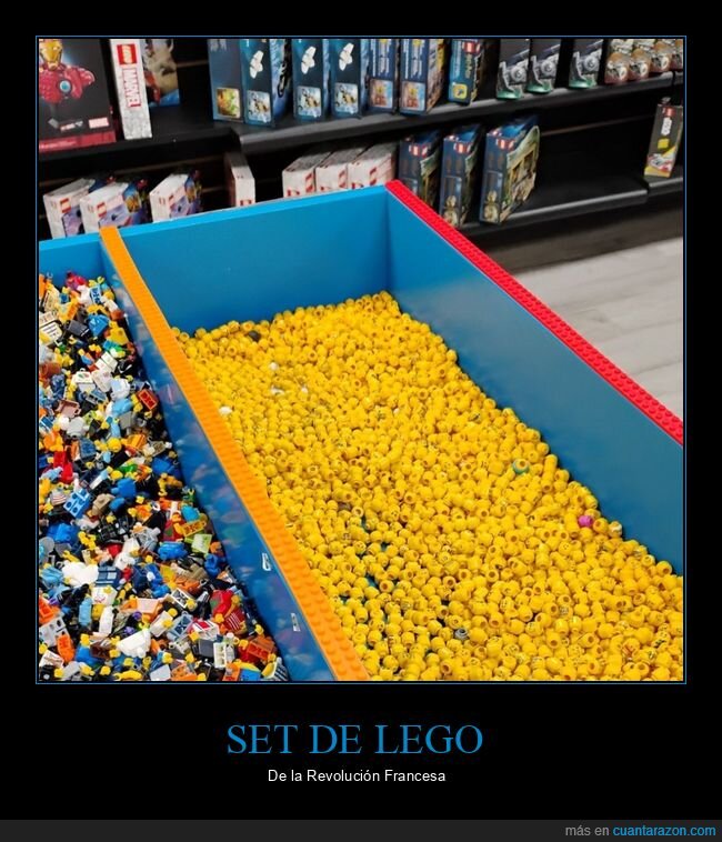 lego,cabezas,revoluci&oacute;n francesa