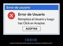 Enlace a Cuando el error eres tú