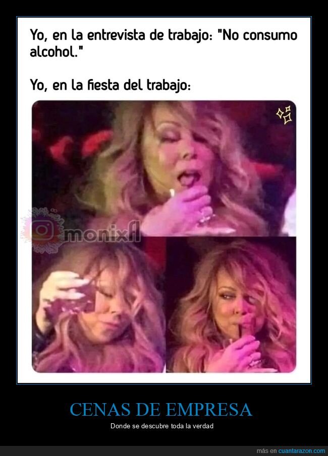 entrevista de trabajo,cena de empresa,alcohol