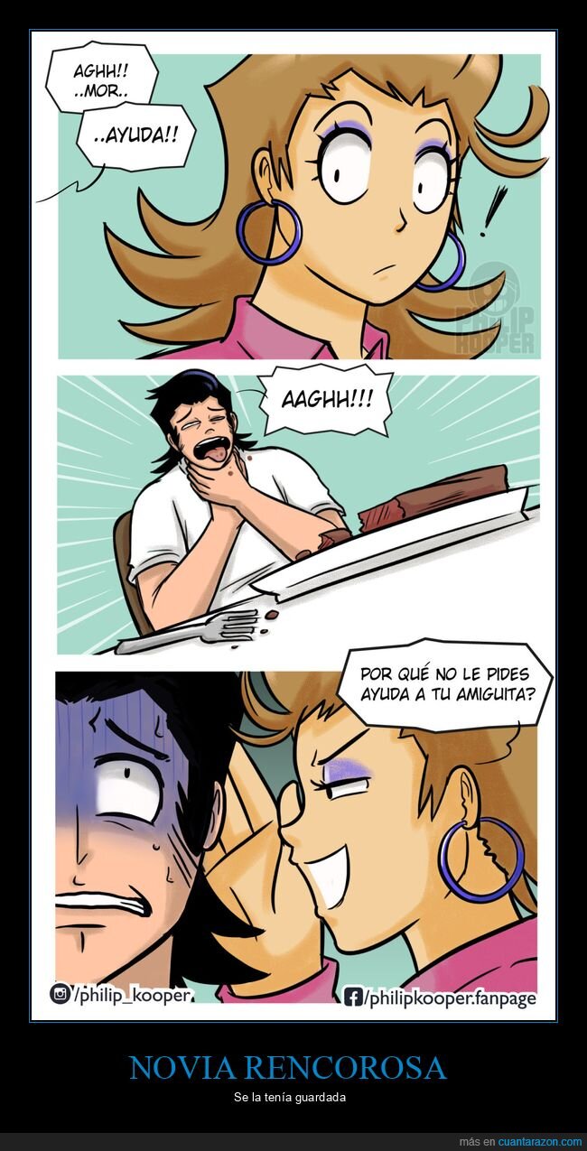 atragant&aacute;ndose,novia,amiguita