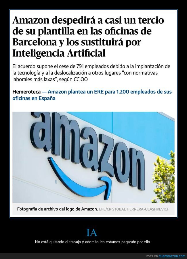 amazon,despidos,ia