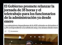 Enlace a Buenas noticias para los funcionarios