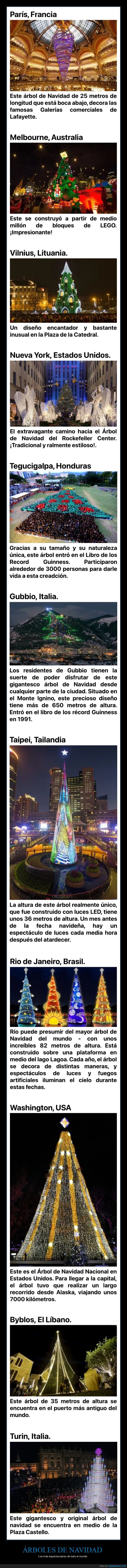 &aacute;rboles de navidad,espectaculares