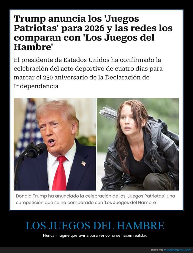 donald trump,juegos patriotas,los juegos del hambre,pol&iacute;ticos