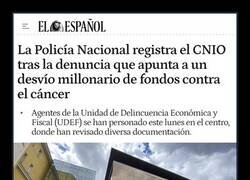 Enlace a Robando dinero destinado a la investigación contra el cáncer