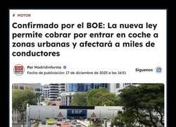 Enlace a Se vienen los peajes urbanos