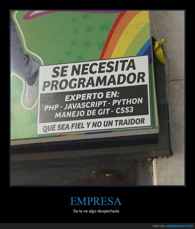 carteles,fiel,programador,traidor