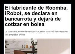 Enlace a iRobot quiebra