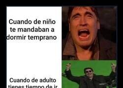 Enlace a Dormir temprano antes y ahora