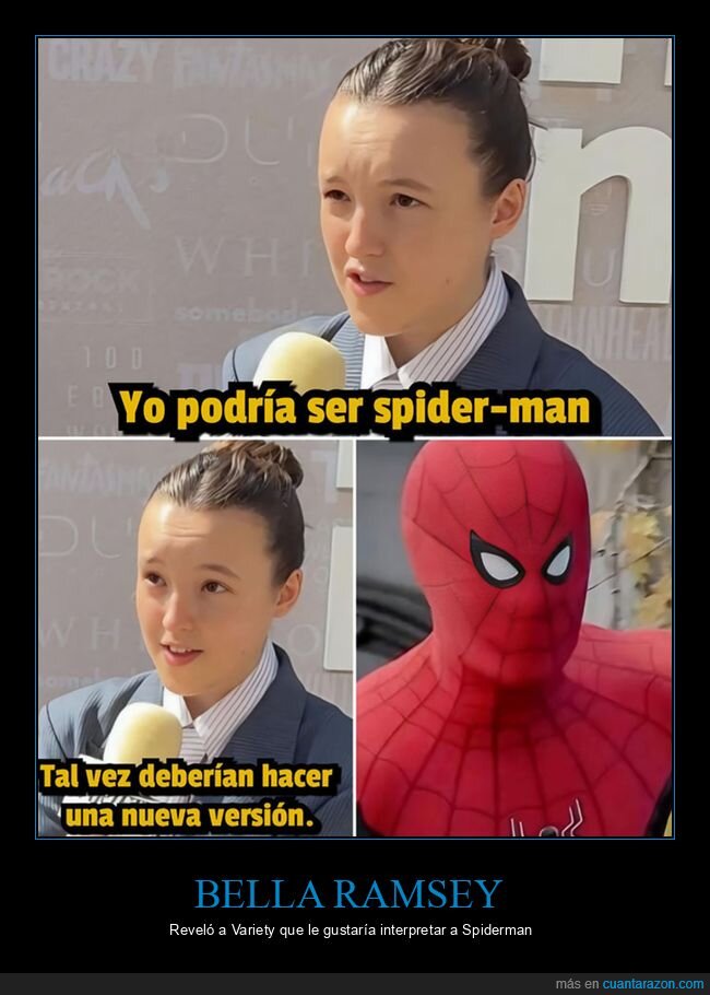bella ramsey,spiderman