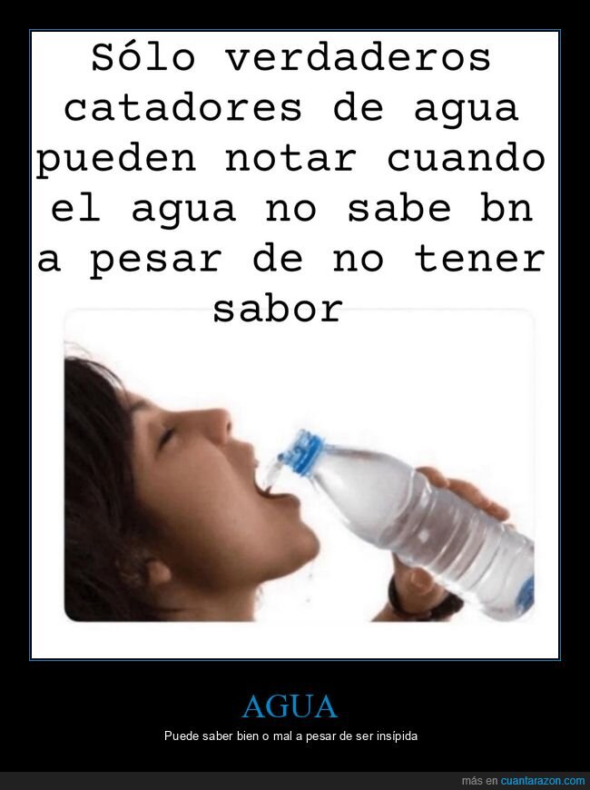 agua,ins&iacute;pida,sabor