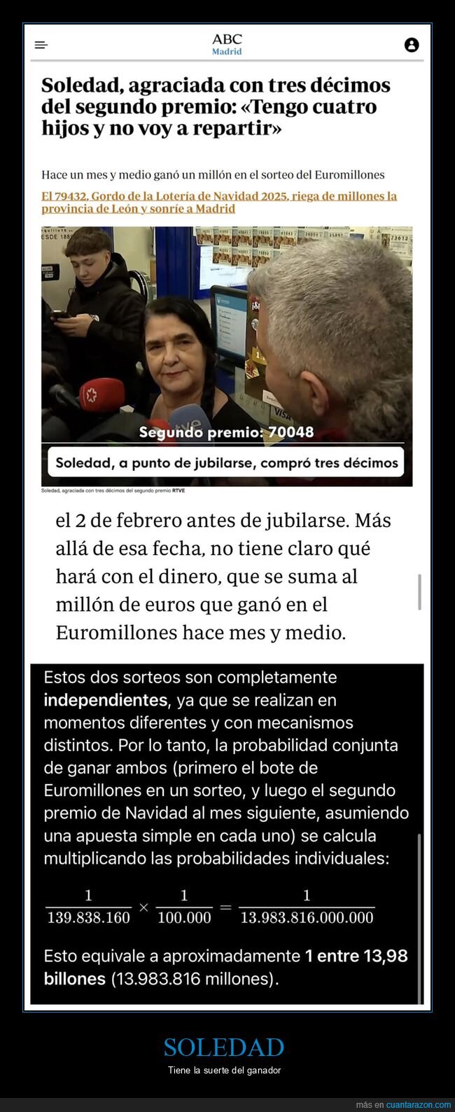 loter&iacute;a,ganar,suerte