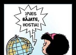 Enlace a Mafalda, la más sabia del barrio