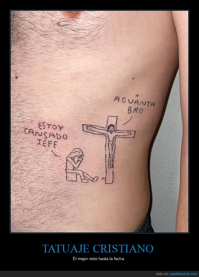 aguantar,jes&uacute;s,tatuaje