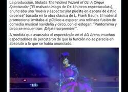 Enlace a Una función de El mago de Oz indigna al público y provoca que cientos de espectadores abandonen la sala