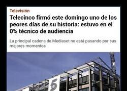 Enlace a Malos tiempos para Telecinco