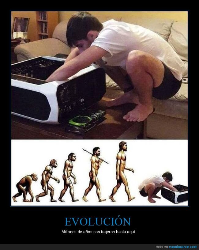 evoluci&oacute;n,ordenador