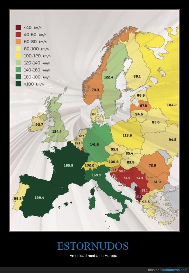 curiosidades,estornudos,mapas,velocidad