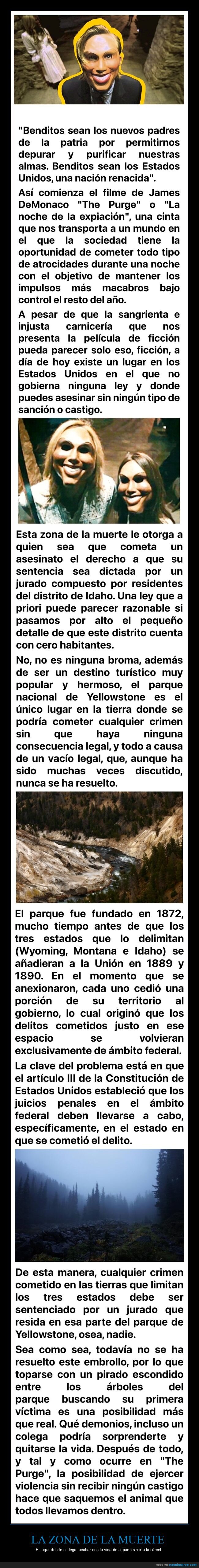 la zona de la muerte,legal,yellowstone