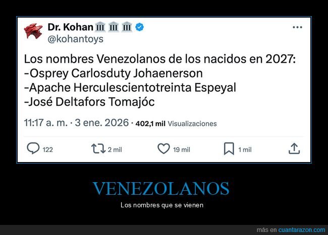 venezolanos,nombres