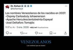 Enlace a Los próximos nombres venezolanos