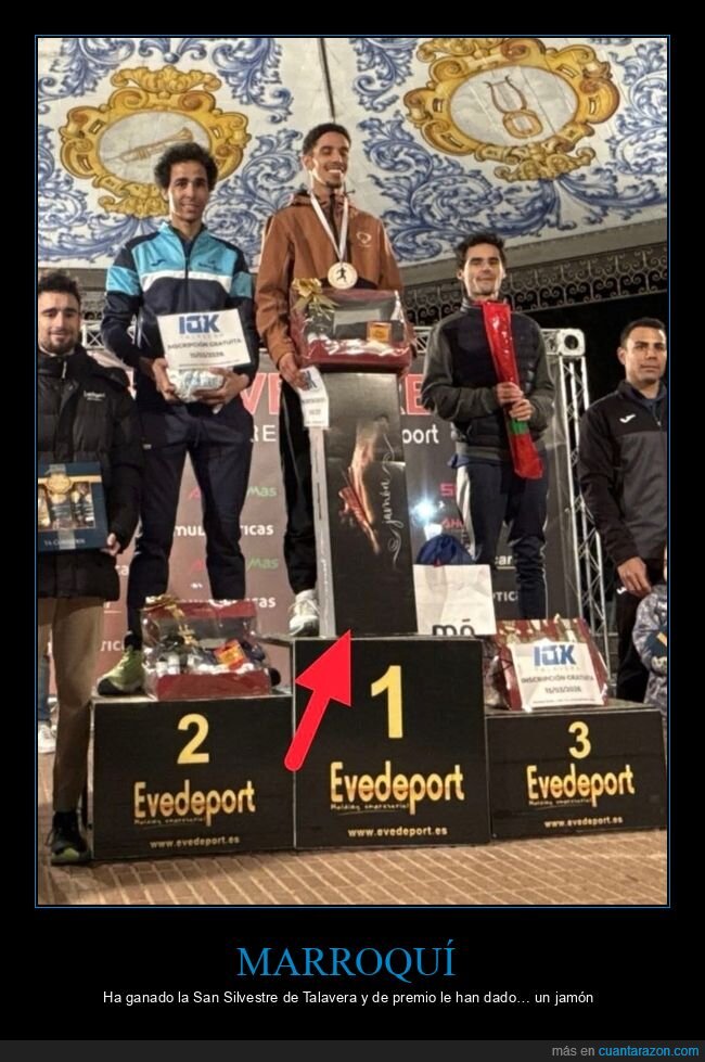 marroqu&iacute;,san silvestre,premio,jam&oacute;n