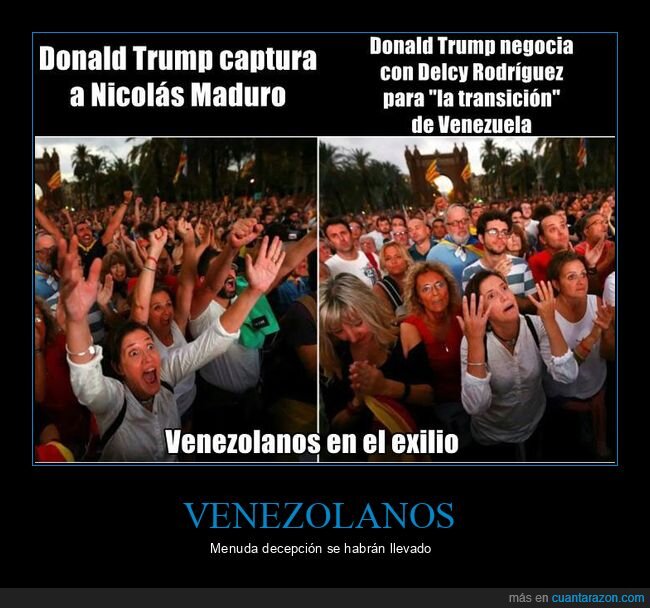 delcy rodr&iacute;guez,donald trump,nicol&aacute;s maduro,venezolanos,venezuela
