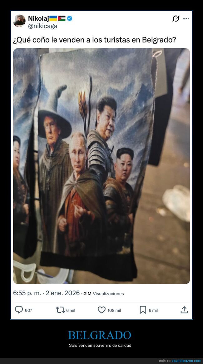 belgrado,el se&ntilde;or de los anillos,pol&iacute;ticos