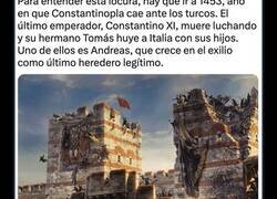 Enlace a Andreas Paleólogo, el hombre que vendió el Imperio Romano de Oriente a España