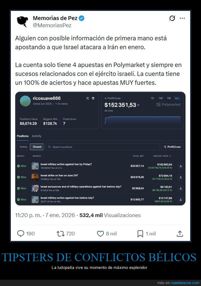 apuestas,israel,ir&aacute;n