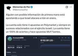 Enlace a Parece que alguien está haciendo uso de información privilegiada para apostar...