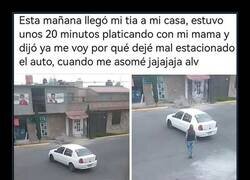 Enlace a Coche mal aparcado