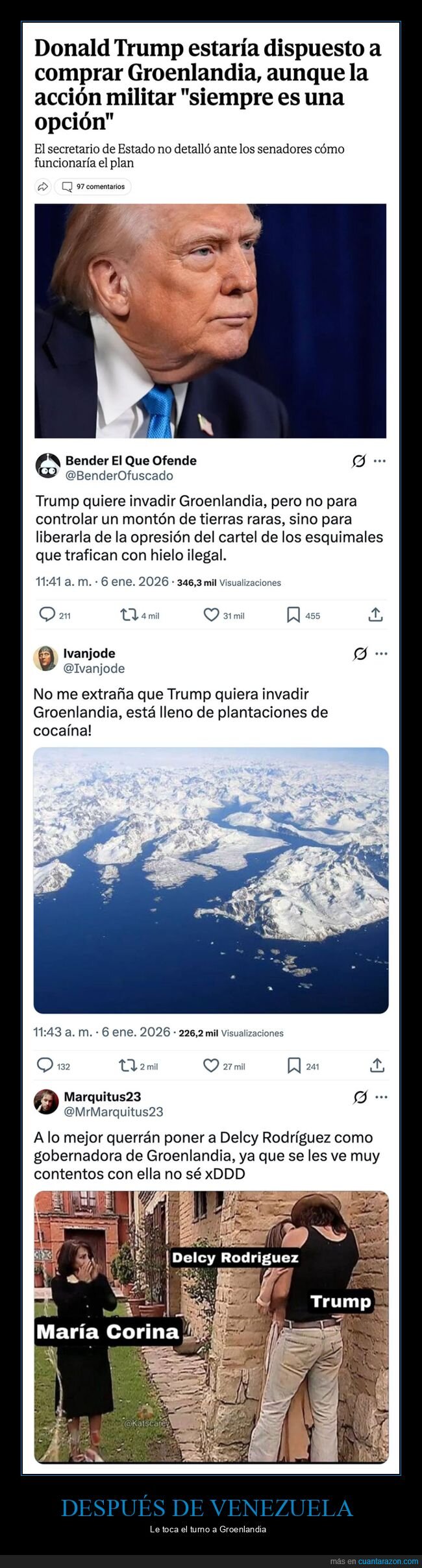donald trump,eeuu,groenlandia,pol&iacute;ticos