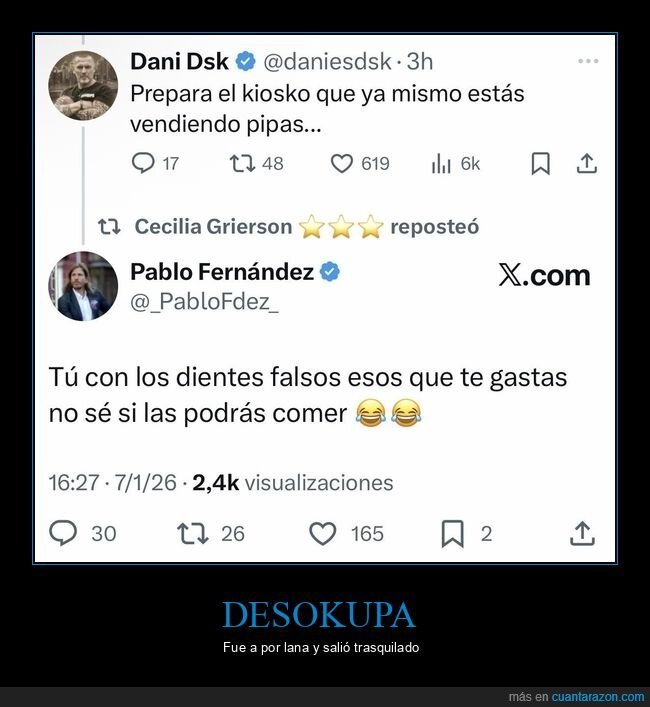 desokupa,pipas,dientes,zasca