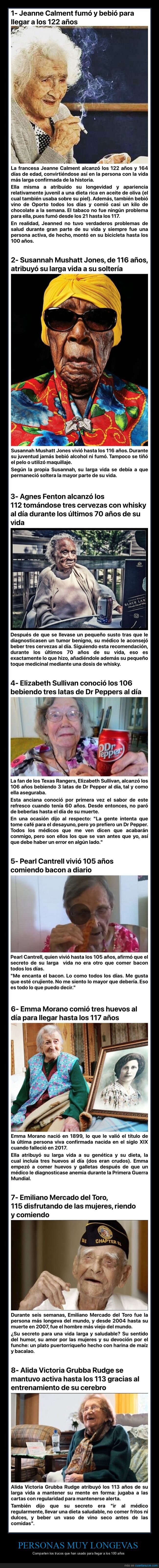 longevidad,trucos,edad