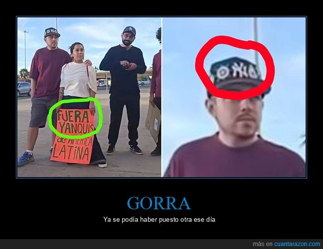 carteles,eeuu,fails,gorra