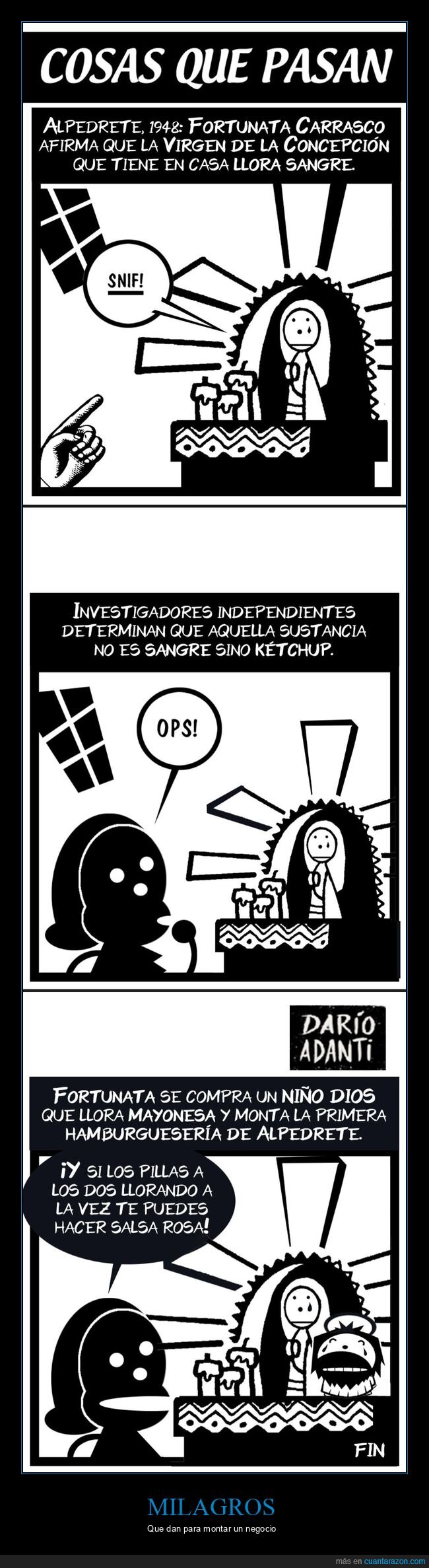 virgen,llorar,ketchup,hamburgueser&iacute;a