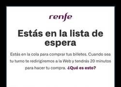 Enlace a Imposible conseguir billetes en las rebajas...