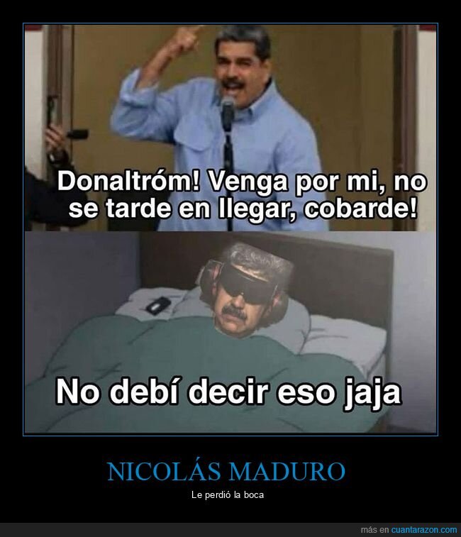 donald trump,nicol&aacute;s maduro