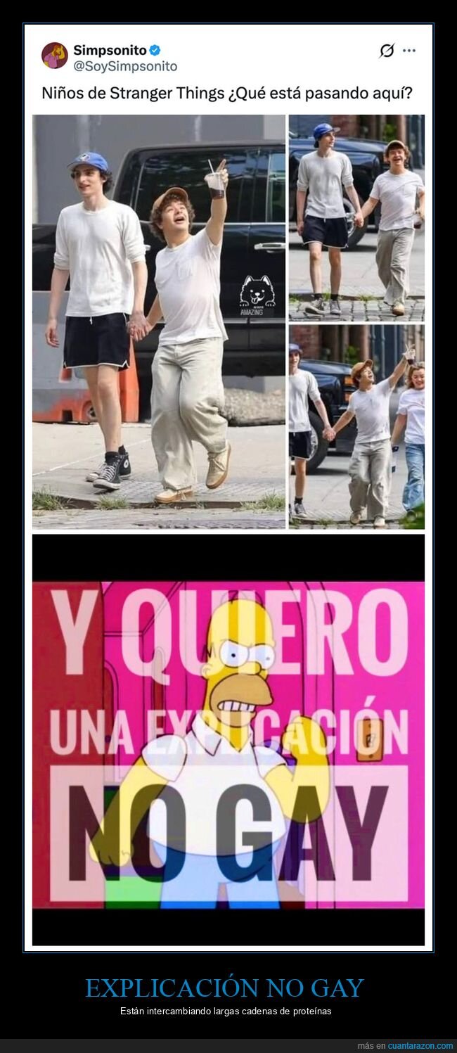 cogidos de la mano,stranger things