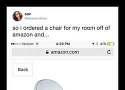 Enlace a Pidió una silla por Amazon y...