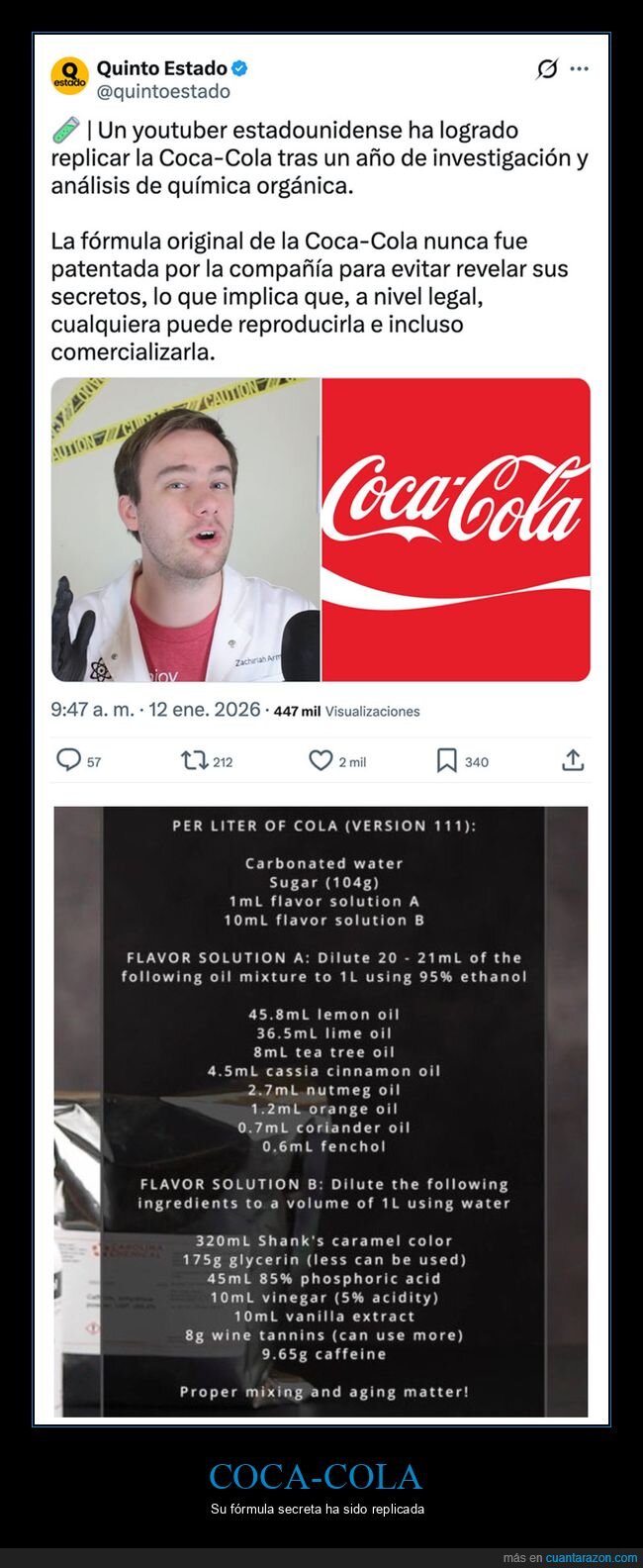 cocacola,f&oacute;rmula secreta