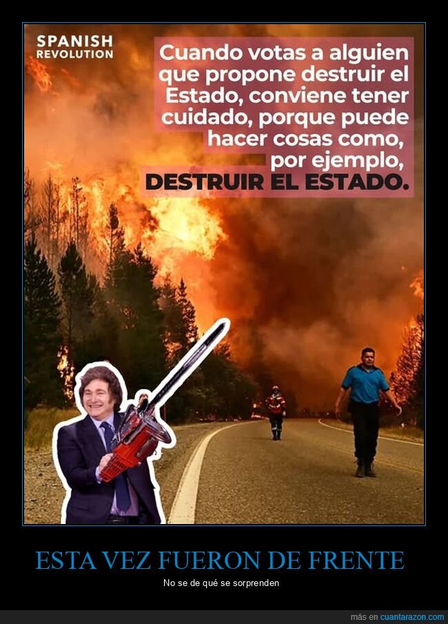 votar,destruir,estado,milei