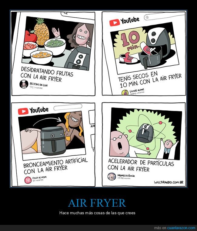 air fryer,tutoriales