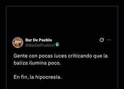 Enlace a Mensaje para los que critican las balizas