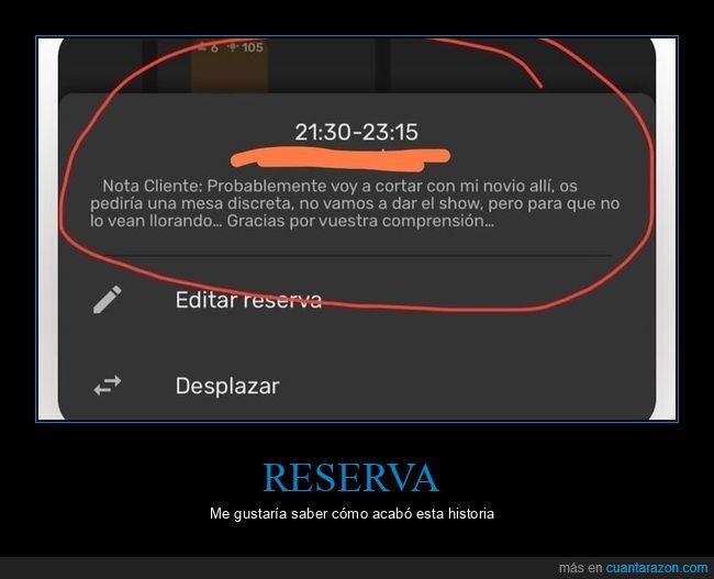 reserva,pareja,cortar,novio