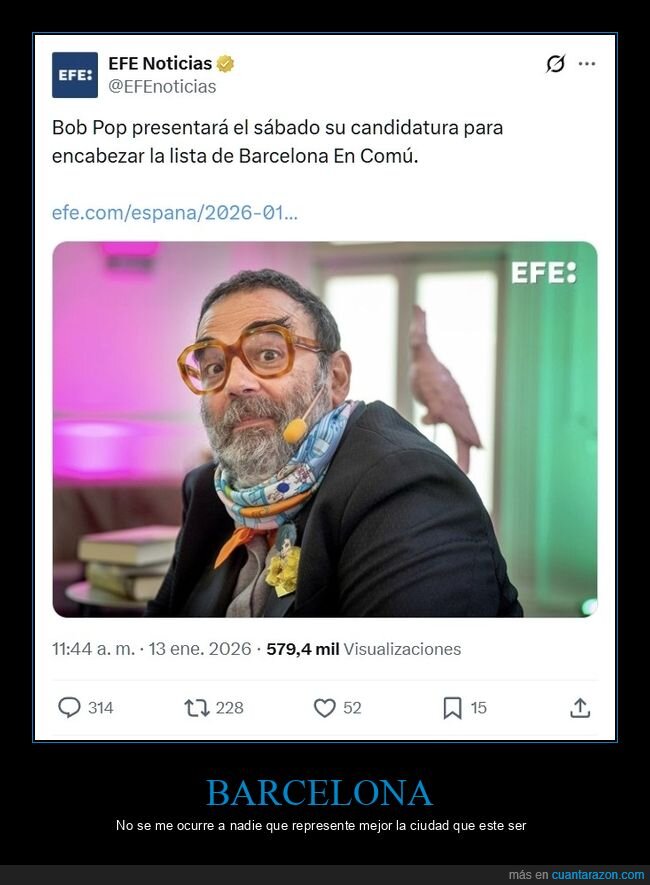 barcelona,bob pop,candidatura