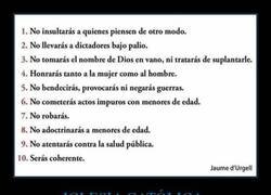Enlace a La Iglesia también debería tener sus propios mandamientos