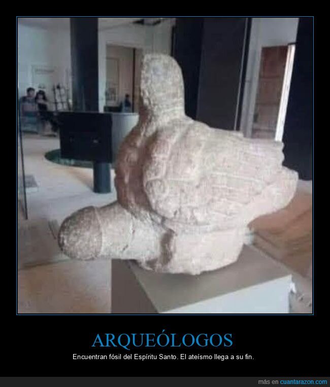 esp&iacute;ritu santo,f&oacute;sil,escultura